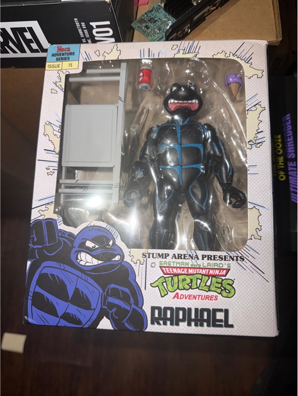 NECA Teenage Mutant Ninja Turtles Adventures Raphael Action Figure - New